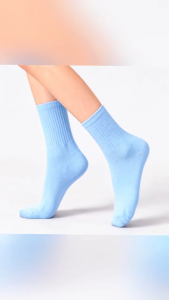#XGMY # Mens and Womens Sports Socks Cotton Thick Middle Top Socks Black Korean Edition Summer White Womens Breathable Short Socks Suitable for All Seasons