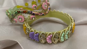 Beautiful Borosil Glass Bangles – Shiny Lightweight & Handcrafted– Traditional Handmade Multicolor Glass Bangles for Daily Wear Weddings Festivals Party Wear & Gifting – Ethnic Indian Chudi Set