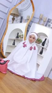 Mukena Padang Katun Punggung Rumput – Desain Sederhana dengan Kenyamanan Maksimal