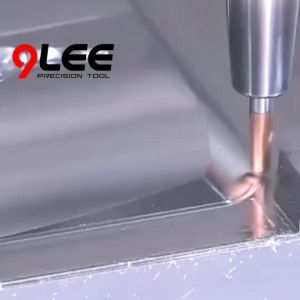Carbide Milling Cutter 2 Flute End Mill Cutter HRC60° Solid Carbide Ball Nose End Mill R8 Face Milling Cutter Tool