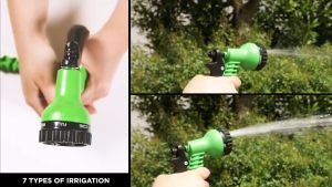 🐻DAILY2U🐻 Multifunction Magic Hose Expandable Hose for Home Garden Car Wash Water Hose Hos Magik 高压洗车水枪 Hose Getah Paip Magik Fleksibel Garden Hose Pipe Water Hose Expandable Magic Hose 7 Patterns Water Gun Foam Pot Flexible Reels Hose Car Wash Gun Spra