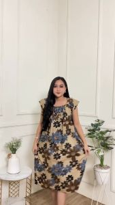 Daster Yukensi Jumbo Ld 130 cm Bunga Matahari Daster Kekinian Daster Terbaru 2024 Daster Premium Daster Rayon