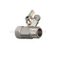วาล์วน้ำ ข้อต่อเครื่องกรองน้ำ สามทาง เกลียวใน 4หุน ต่อสาย 2หุน 3หุน T-WAY CONNECTOR อะไหล่เครื่องกรองน้ำ. 