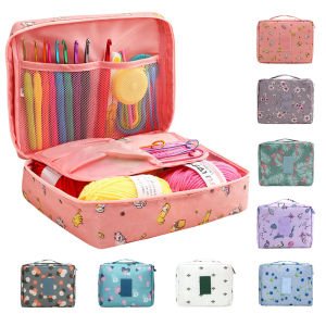 Beginner Knitting Needles Handmade Crafts with 5 Group Wool Crochet Hooks Needles Perfect Gifts Accessories for DIY Scarves Gloves