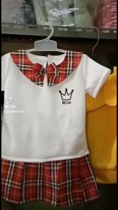 Setelan anak perempuan Baju anak 1-5 tahun Dress anak perempuan One set dress aleeya kids