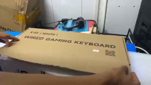 iCX K-55 (WHITE) WIRED GAMING KEYBOARD