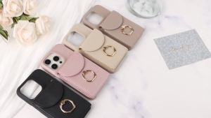 PU Leather Phone Case for Samsung GalaxyS26 S25 S24 S23 S22 S21 S20FE Plus Ultra Card Holder Ring Anti Drop Portable Phone Cover