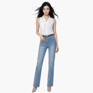 qiaocong | Sleeveless Elegant Slim Fit Fashion Shirt