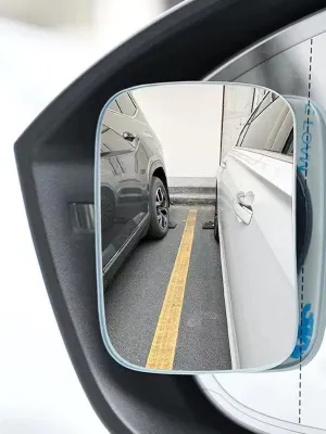 Gương Chiếu Hậu Ô Tô Góc Rộng 2PC Gương Phụ Nhỏ Tròn Gương Cầu Lồi 360 Độ Giúp An Toàn Cho Xe