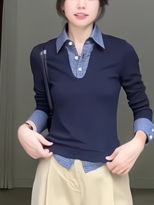 Trendy Colorblock Knitwear