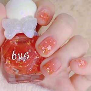 CHUBEISHI | Shimmer Fast-Drying Toxic-Free Black Toe Nail Polish