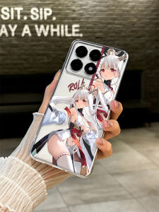 Transparent Shockproof Silicone Case for Xiaomi Redmi K90 K80 K70 Note15 K60Pro K50 Note10 Male Female Version Four