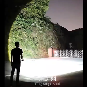 【YMJR】LY909 Senter LED Super Terang Jarak Jauh Anti Air Senter White Laser LED 1000000 Lumens Original USB Rechargeable Zoom Flashlight with 18650 Baterai