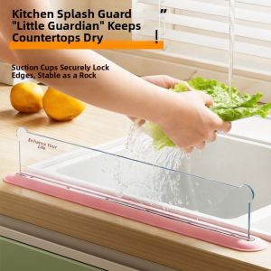 YINGYU | Transparent Suction Plate Water Splashing Barrier