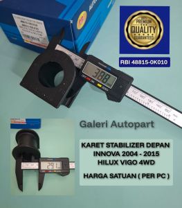 Karet Stabil Depan Innova Hilux Vigo 4WD RBI 48815-0K010