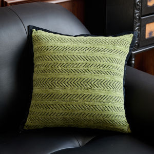 French Encryption Shanil Retro Embroidery Pillowcase Sofa Living Room Pillow Bed Head Cushion High-End Light Luxury Style