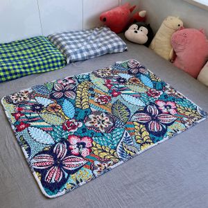 Pure Cotton Washable Maternity Pad Double-Sided Anti-Slip Comfortable Softness Bedding for Menstrual Period Student Dormitory