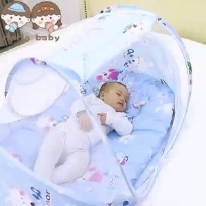 HAHA BABY 4in1 Baby Mosquito Net Bed babies With Pillow Big Folding Anti-insects Quality Tent