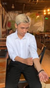 Áo sơ mi tay dài nam trơn cao cấp MISFIT chất kate lụa mát mẻ đủ màu áo hộp