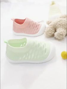 Baby Sneaker Casual Flat Sneakers Shoes Kids Shoes Anti-slip Soft Rubber Bottom  Children size Girls Boys Sports Shoes Spring