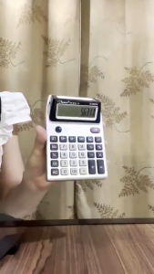 KK-8101-12 Electronic Calculator with Money Detector on