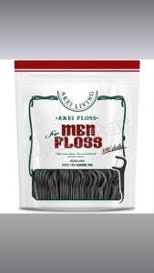 Akei Mens Living Dental Floss Picks 486pcs Oral Care Mint Flavor Fresh Breath Plaque Removal