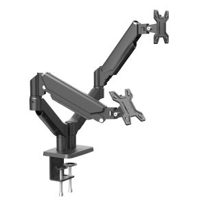 ZHUOLESHI | Dual-Arm Freely Adjustable and Extendable Monitor Stand