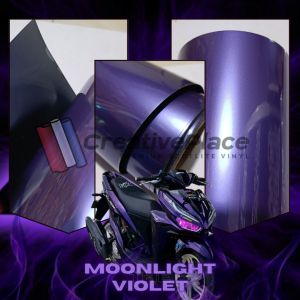 sticker skotlet motor pet moonlight violet premium / scotlite moonlight ungu / skotlet moonlight purple / skotlet hitam lembayung ungu / skotlet ungu lembayung hitam