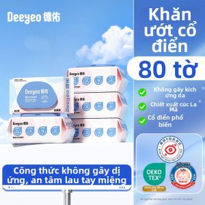 Deeyeo | Khăn Lạnh Dùng Cho Miệng Và Tay Trẻ Sơ Sinh Gói Gia Đình