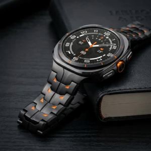 Dây Đeo Kim Loại Sang Trọng Dành Cho Samsung Galaxy Watch 8/9 40mm/44mm Classic 46mm Dây Đeo Từ Tính Tương Thích Với Galaxy Watch Ultra 2/2025 2024 47mm Dây Đeo Đồng Hồ Titan Có Thể Điều Chỉnh