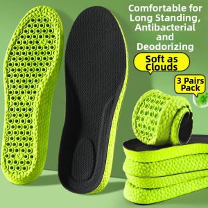 LINGMIAO | Comfortable Sweat-Absorbent Anti-Odor Breathable Shock-Absorption Arch-Support Insoles