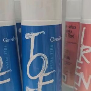 แป้งเย็น แป้งหอมโรยตัว สูตรเย็น ฟูลเฟรช Giffarine Fragrant body powder cool formula full fresh 100g.