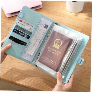 Waterproof Travel Dirt Passport Holder Cover Wallet Transparent Card Holder Family Storage Organizer No Brand Registered Trademark