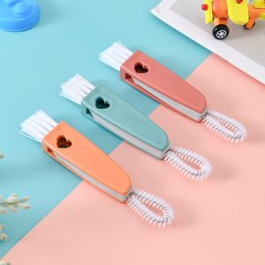 REJEKI 9393 - NEW Sikat Cuci tutup Botol motivasi botol susu bayi 3in1 Bentuk Wortel