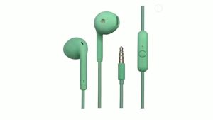 Headset Macaron U19 glossy colour stereo BASS music telfon gaming earphone with mic