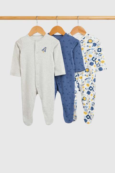 Mothercare 2 Pack Space Rompers