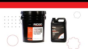 RIDGID 41575 Premium Nu-Clear Thread Cutting Oil 5 Gallon Black