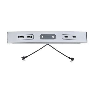 27W Fast Charger Docking Station for Tesla Model 3 Model Y 2021 2022 2023 Hub Car Center Control Storage Box USB Type C USB Trim