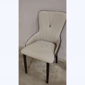 Wfurniture Premium Anti-Scratch Leather Dining Chair / Restaurant Chair / Top Cafe Chair / Kerusi Makan Premium 餐椅