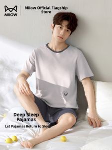 MiiOW | Cotton Thin Summer Cooling Pajama Set