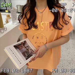 Dsion สินค้าขายดี เสื้อแฟชั่น2023 เสื้อยืด ลุคสปอร์ต เสื้อยืดoversize ใส่สบายไม่ร้อน ไม่เอาแน่นะวิ โอเคนัมเบอร์วัน