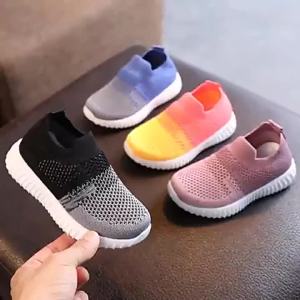 Children Shoes Soft Breathable Mesh Kids Sneakers Spring Autumn Boys Girls Casual Sport Shoes School Toddler Slip-on Shoes