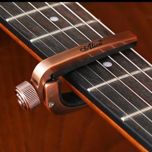 Alice Guitar Capo Adjustable Roller Metal Perfect Quick Change Tune for Electric Acoustic Guitar Bass Violin and Ukulele