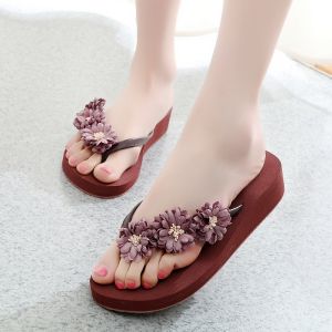 QIAOHUI | Summer Fashionable Anti-slip Platform Flip-flops