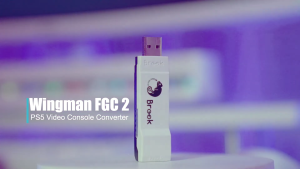 Brook Wingman FGC2 Converter Arcade Controller Adapter for PS5 and PC Compatible with All PS5 Games