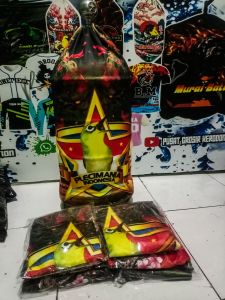 kerodong full printing pleci