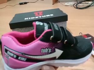 Sepatu Sekolah Anak Perempuan Laki Laki Sepatu Warna Hitam Murah Tali Perekat Rekat Kecil Tanggung Umur 6-10 Tahun PAUD TK SD SMP SMA Kelas 1 2 3 4 5 6 7 8 9 0-KIDZTUBS1340040624