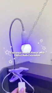 E27 LED Grow Light Socket EU US Plug 360 Degree Flexible Lighting Base Convenient Lamp Base Lamp Holder Clip for Workbench Lamp