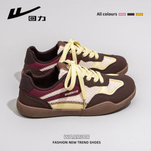 Breathable Casual Canvas Warrior Womens Shoes 2024 New Style Flat Heel Stitching Cross Strap Sneakers Popular for Summer and Autumn