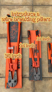 Extra Large Heavy Duty Bolt Cutter 14/24/36 Inch for Cutting Thick Rebar Iron Chains Wire Rope Powerful